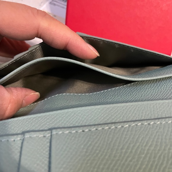 Ferragamo Lucky Charme Gancini Continental Wallet - Picture 6 of 8